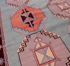 Charleston Jewels Turkish Design Handmade Wool Rug